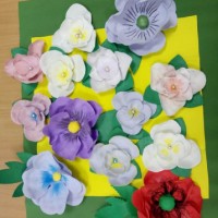 Мастер-класс с педагогами по изготовлению цветов