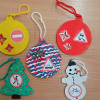 Акция «Безопасный Новый год« 2 «Б» класс