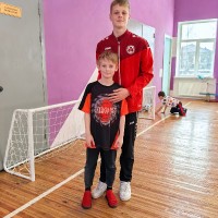 Встреча с футболистами ФК «Звезда»